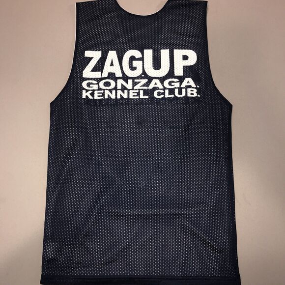Gonzaga Bulldogs Basketball Kennel Club Reversible Jersey Small - Picture 3 of 6
